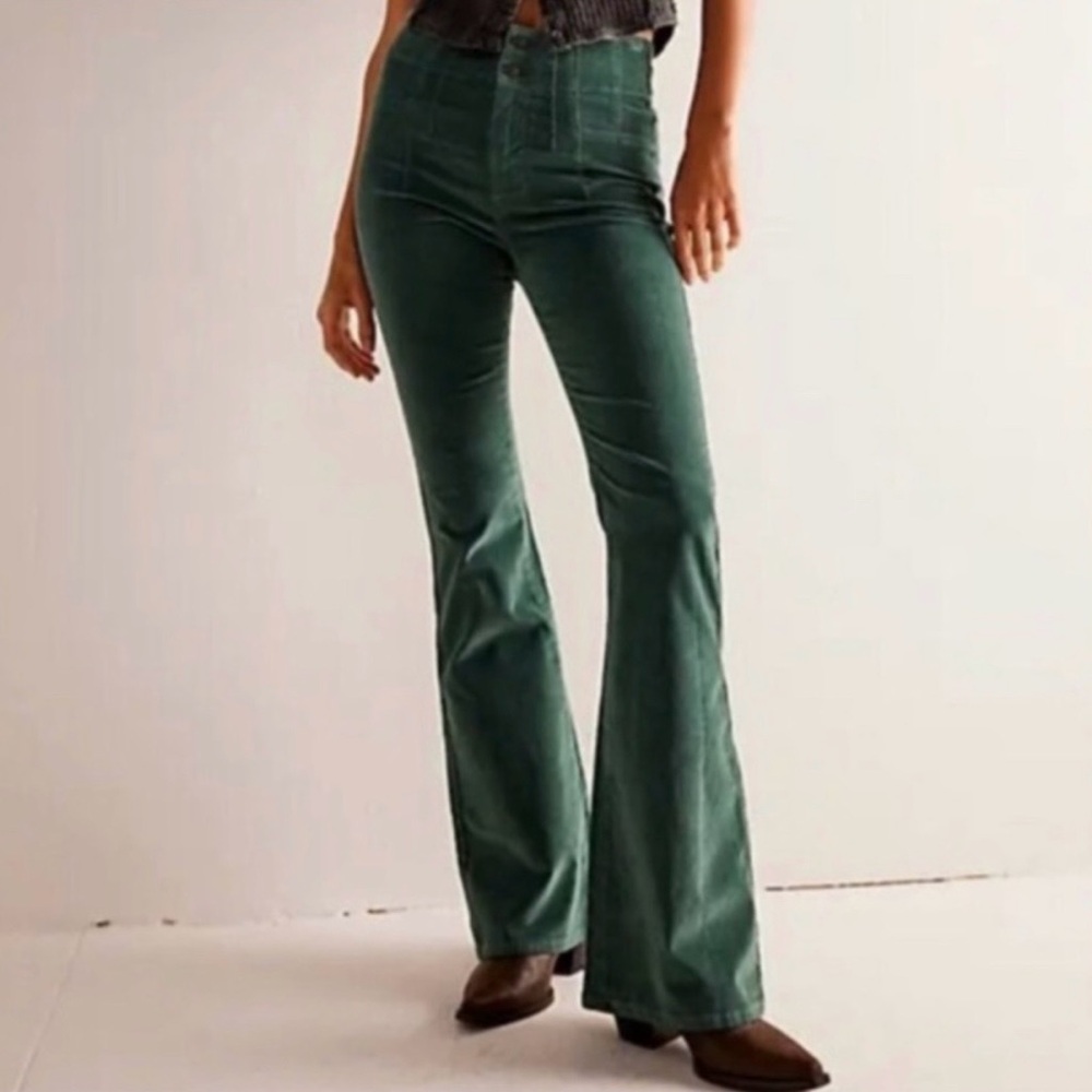 We The Free Jayde Corduroy Flare Pants